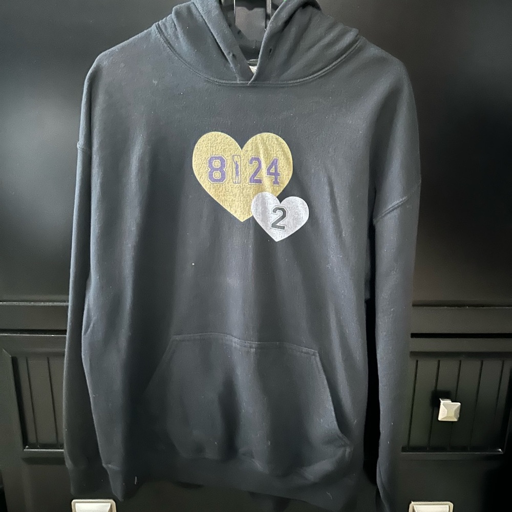 Kobe and Gianna Bryant Hoodie - Size Large